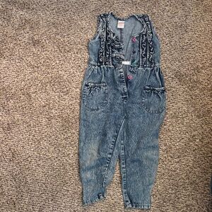 Stylish Vintage Denim Kids One Piece